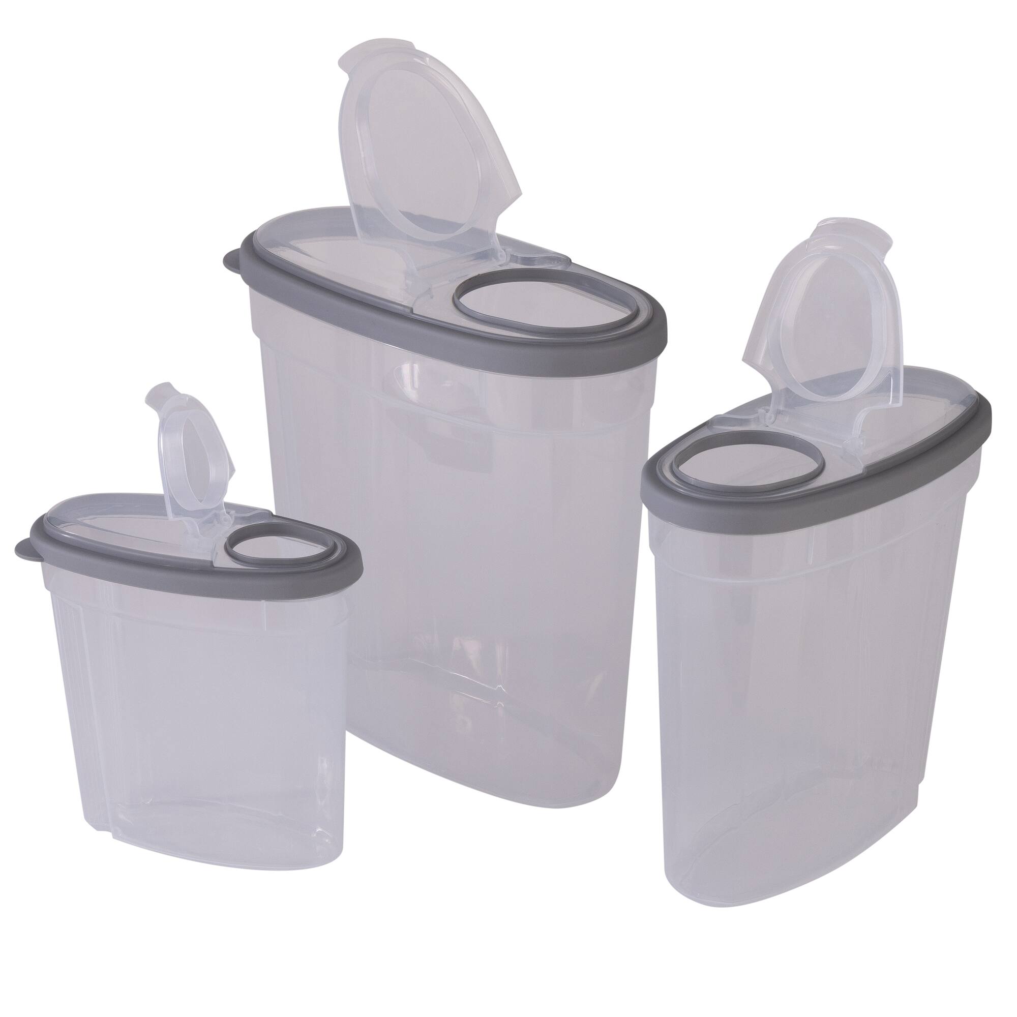 Kitchen Details Cereal Containers, 3ct.